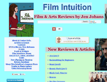 Tablet Screenshot of filmintuition.com